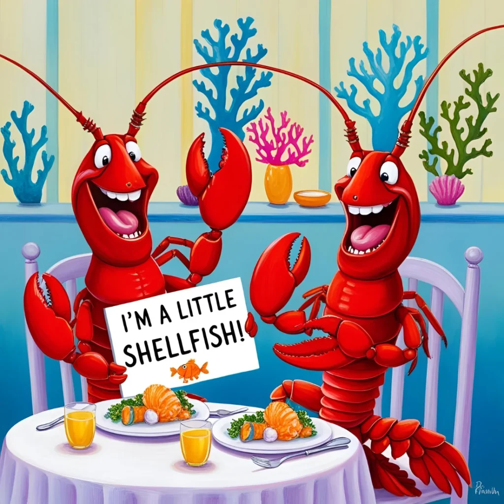 Funny Lobster Puns for Jokes