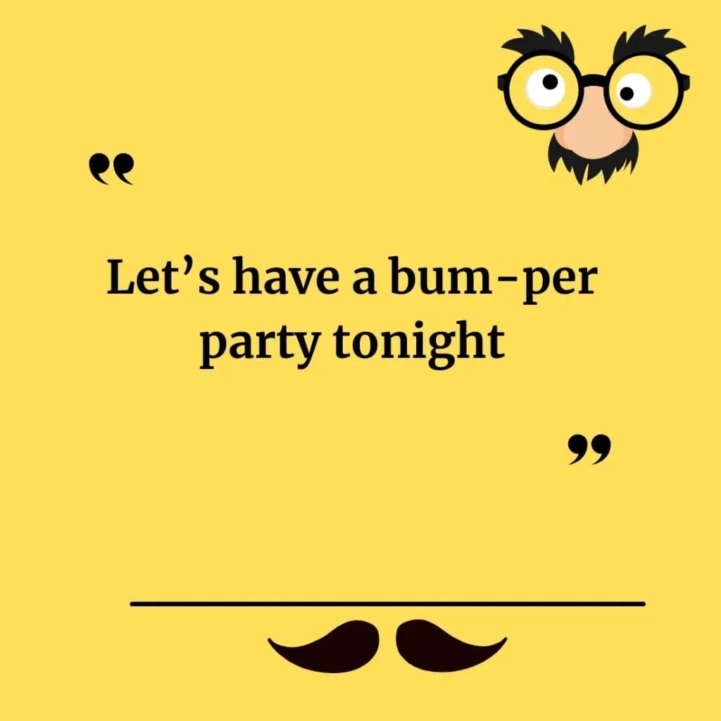 Bum Puns