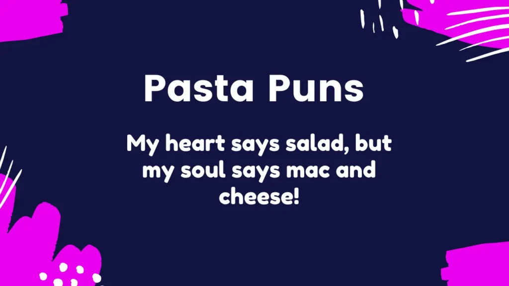 Cheesy Pasta Puns for Food Lovers