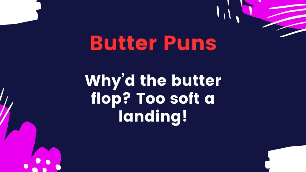 Funny Butter Puns for Jokes