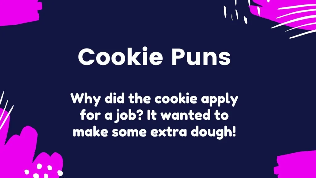 Best Cookie Puns for Captions