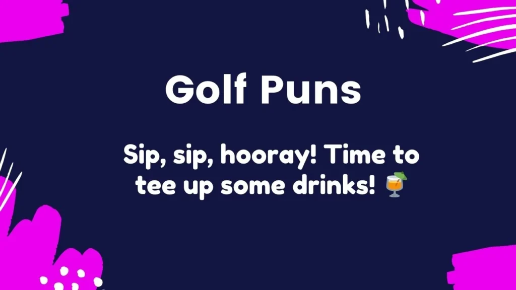 Best Golf Puns for Parties