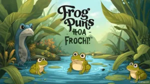 Read more about the article 254 Funny Frog Puns to Brighten Your Pond Life in 2025
