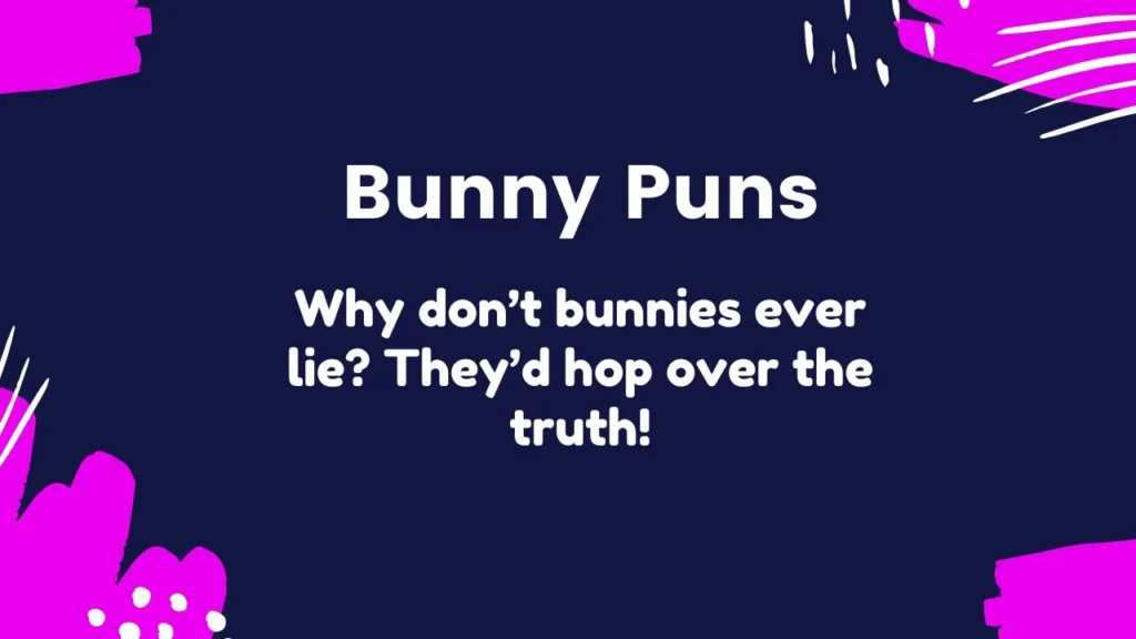Funny Bunny Puns for Jokes