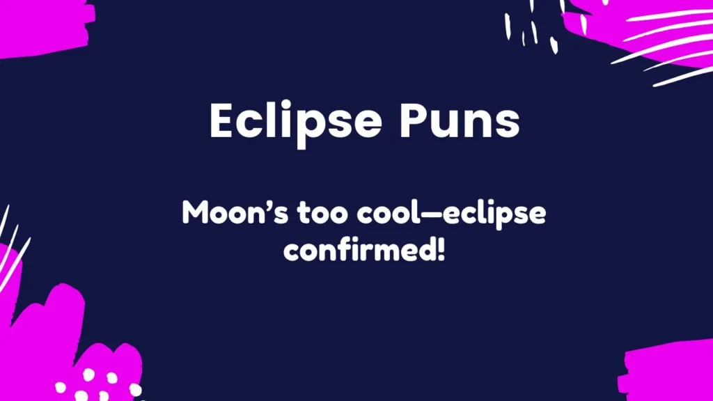 Funny Eclipse Puns