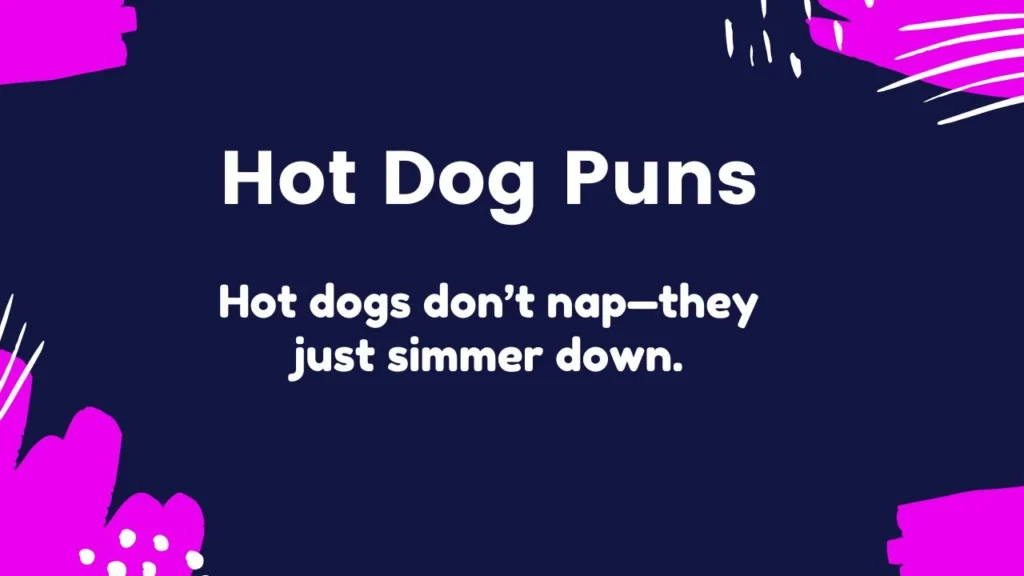 Funny Hot Dog Puns for Jokes