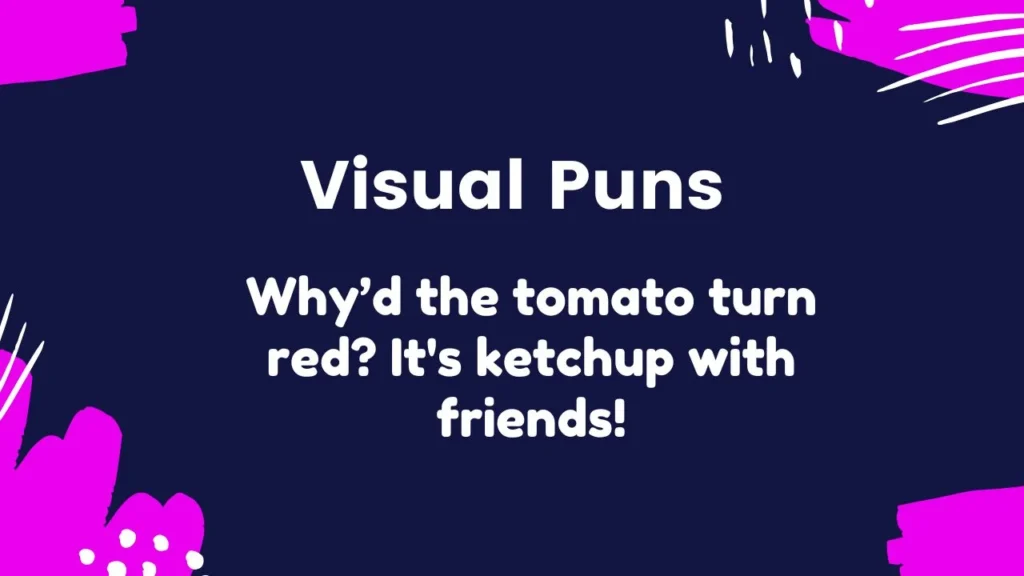 Funny Visual Puns for Jokes