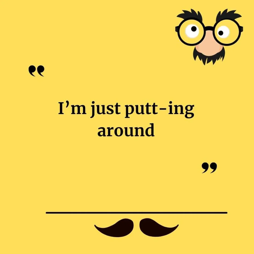 Golf Puns
