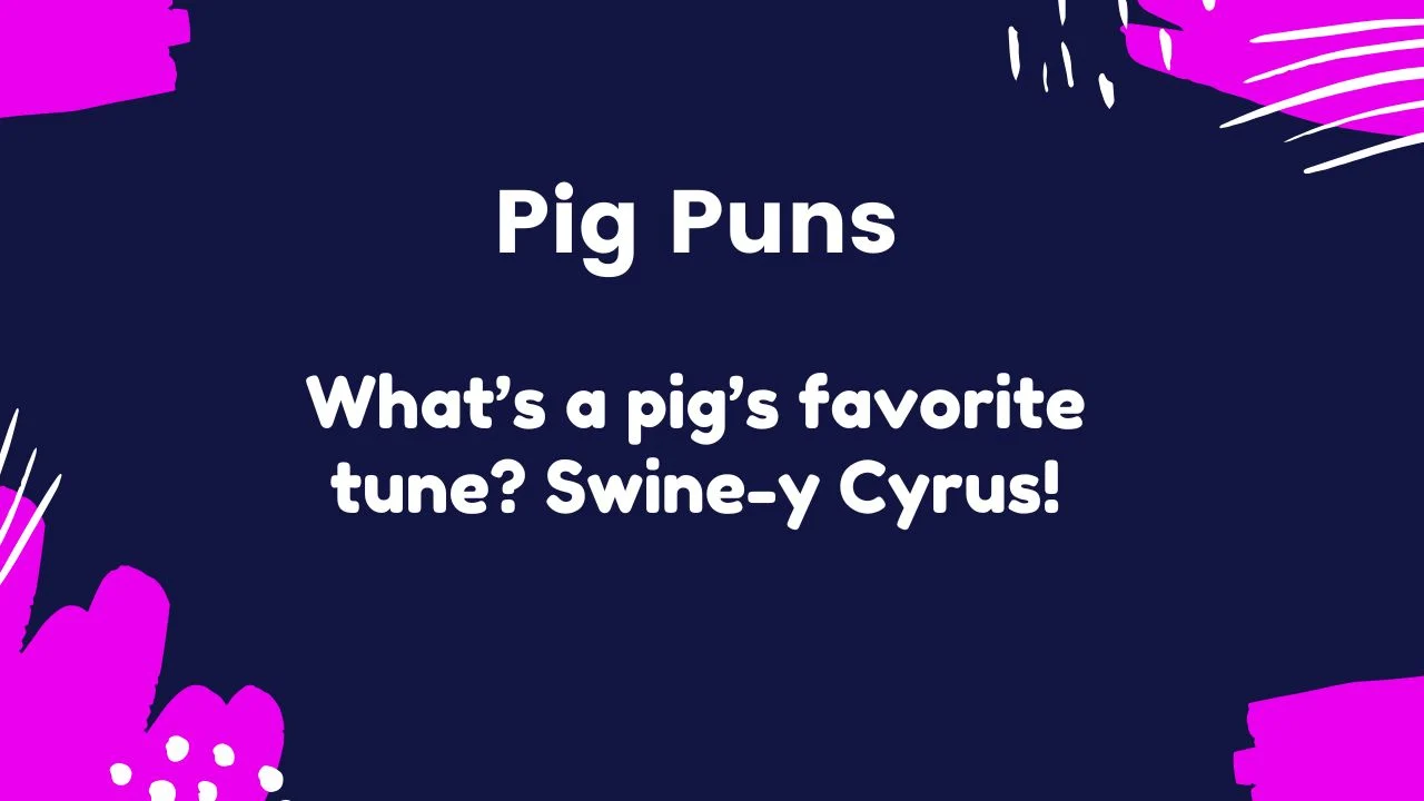 You are currently viewing 288 Cute and Corny Pig Puns to Brighten Your Day 2025