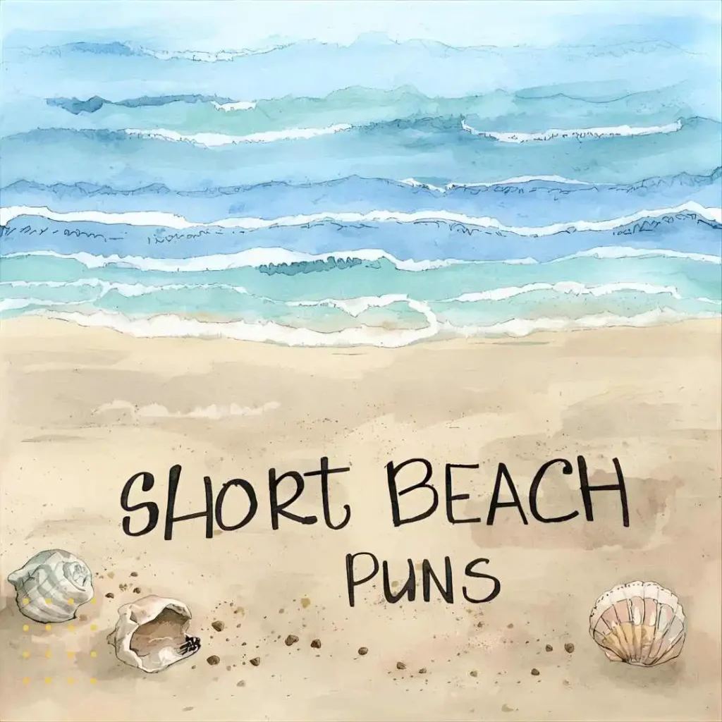 Short Beach Puns