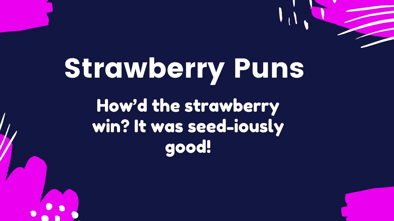 You are currently viewing 250 Strawberry Puns: A Berry Good Time for Captions, Jokes, and Sweet Chats in  2025