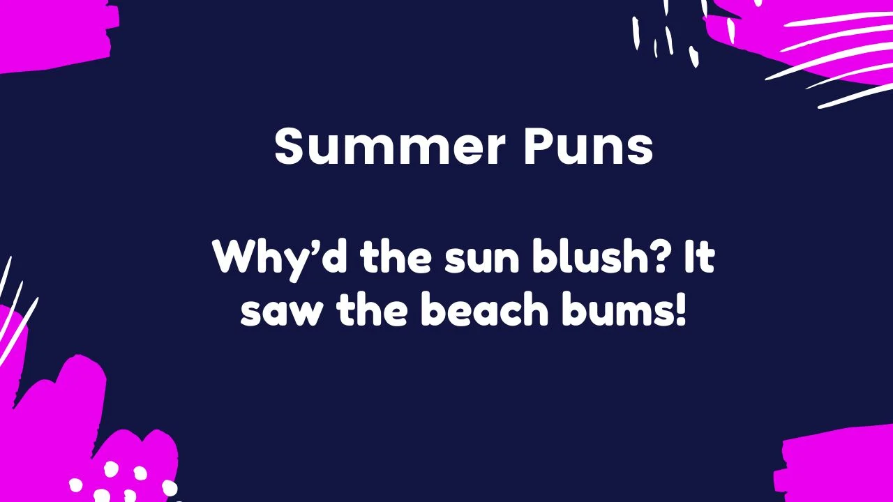 You are currently viewing 278 Hottest Summer Puns to Make You Sizzle with Laughter 2025