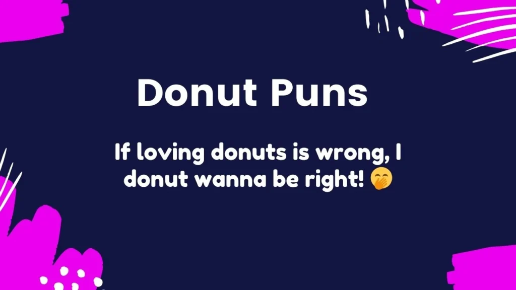 Sweet Donut Puns for Instagram