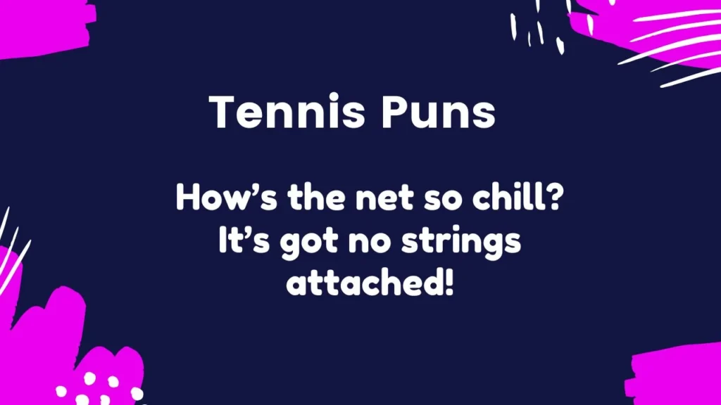 Tennis Puns for Instagram Captions