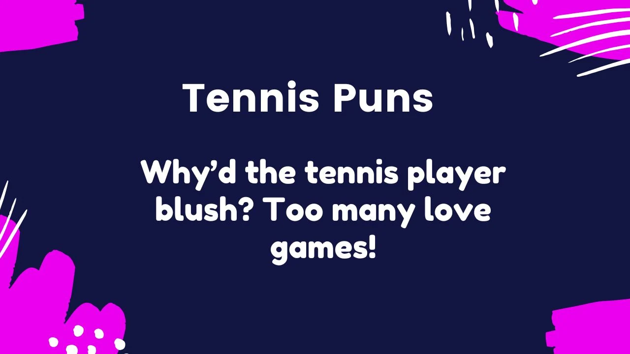 You are currently viewing 278 Ace-Worthy Tennis Puns to Serve Up Some Laughs 2025