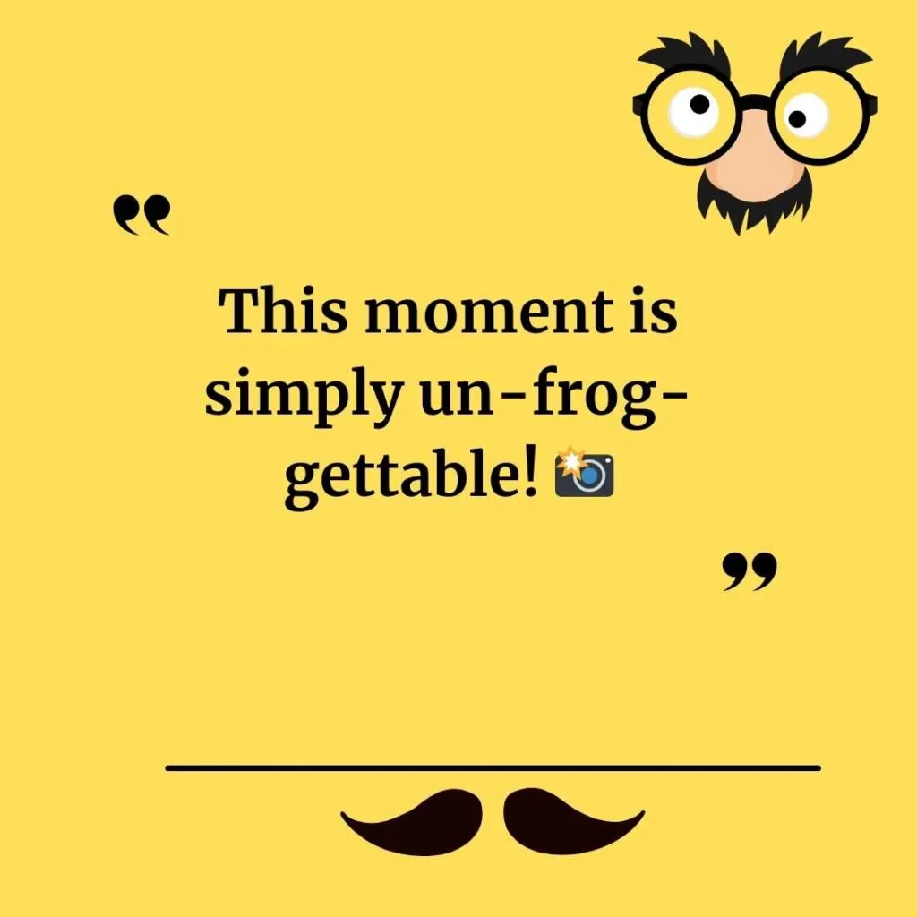 📸 Funny Frog Puns for Instagram