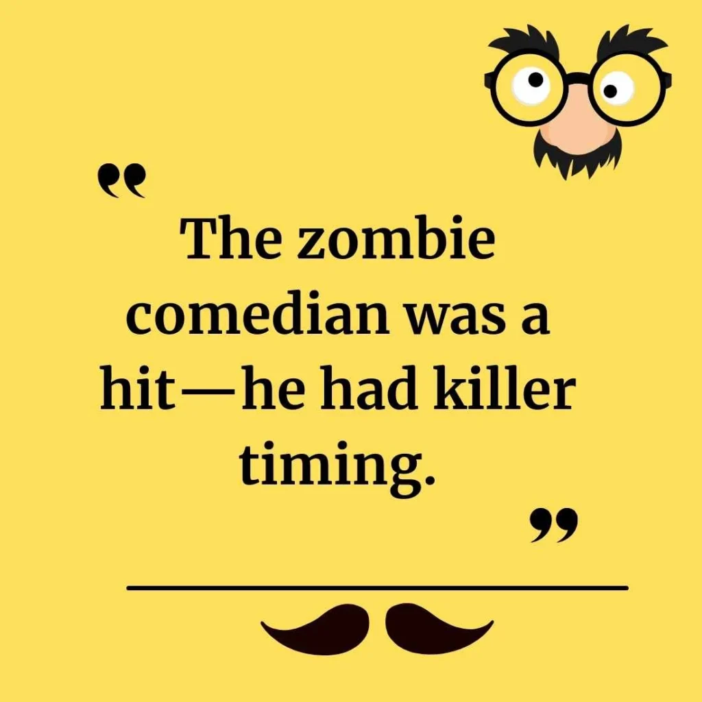 Funny Zombie Puns