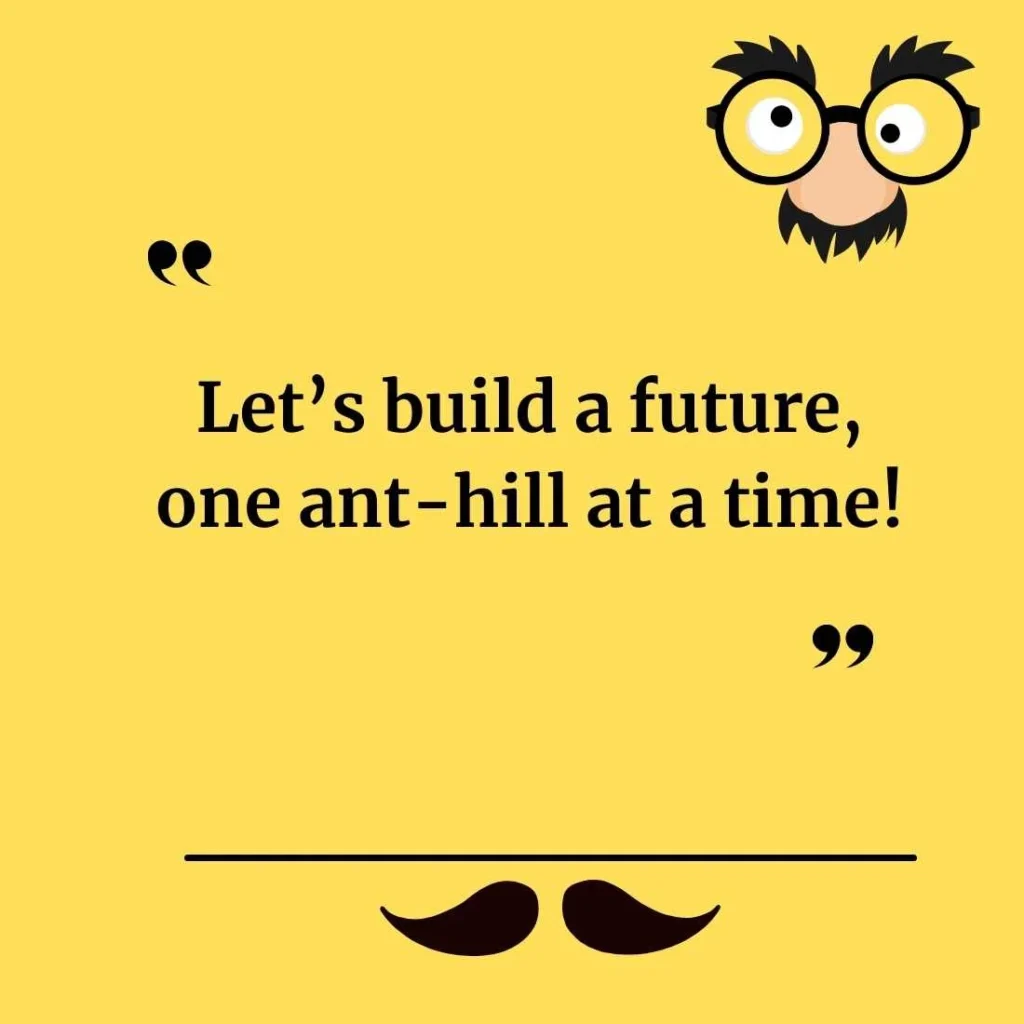 Cute Ant Puns for Heartwarming Moments