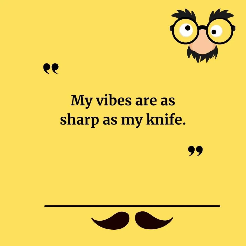 Funny Knife Puns for Social Media Captions