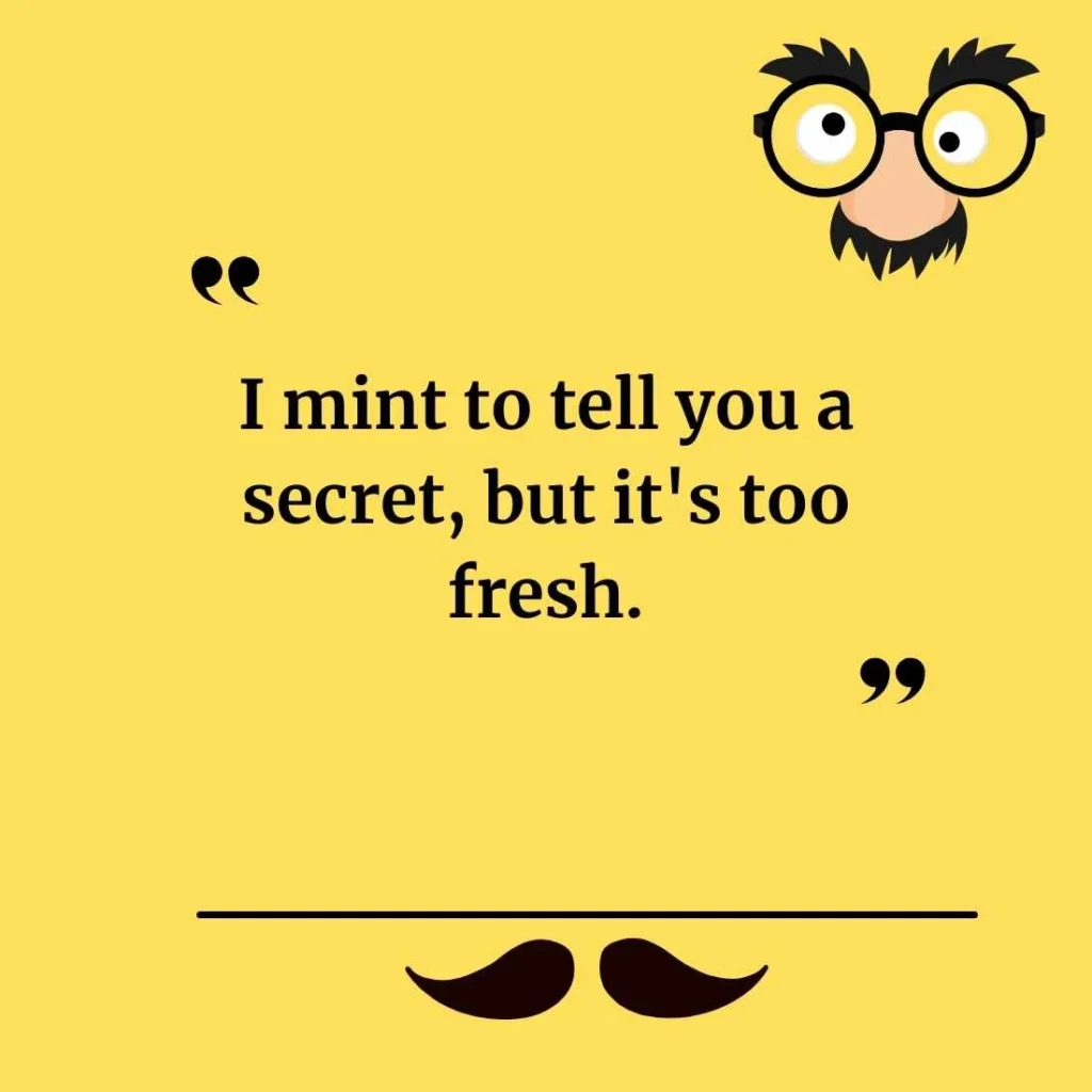 Funny Mint Puns