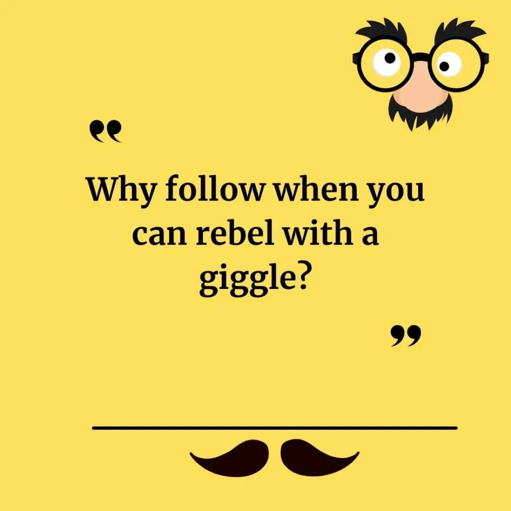 Rebellion Puns for Defiant Jokes