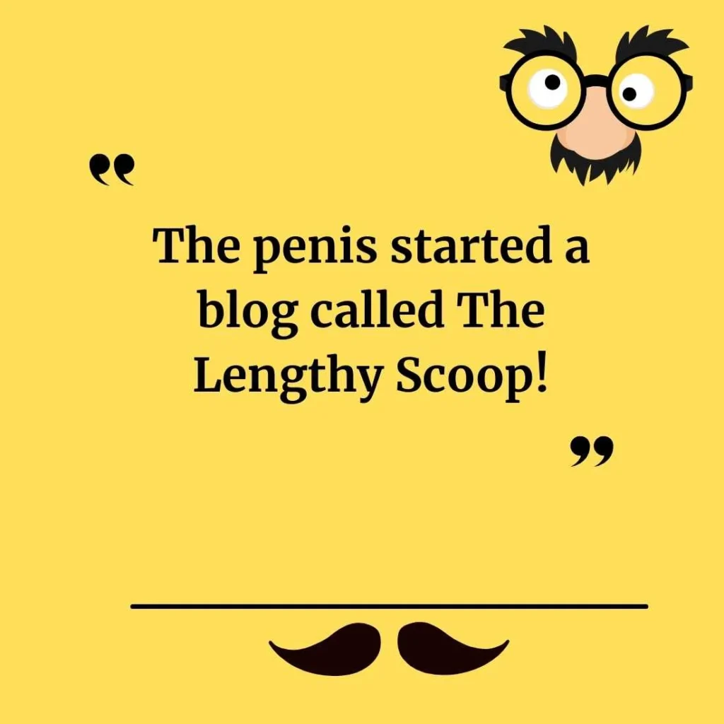 Clever Penis Jokes for Witty Banter