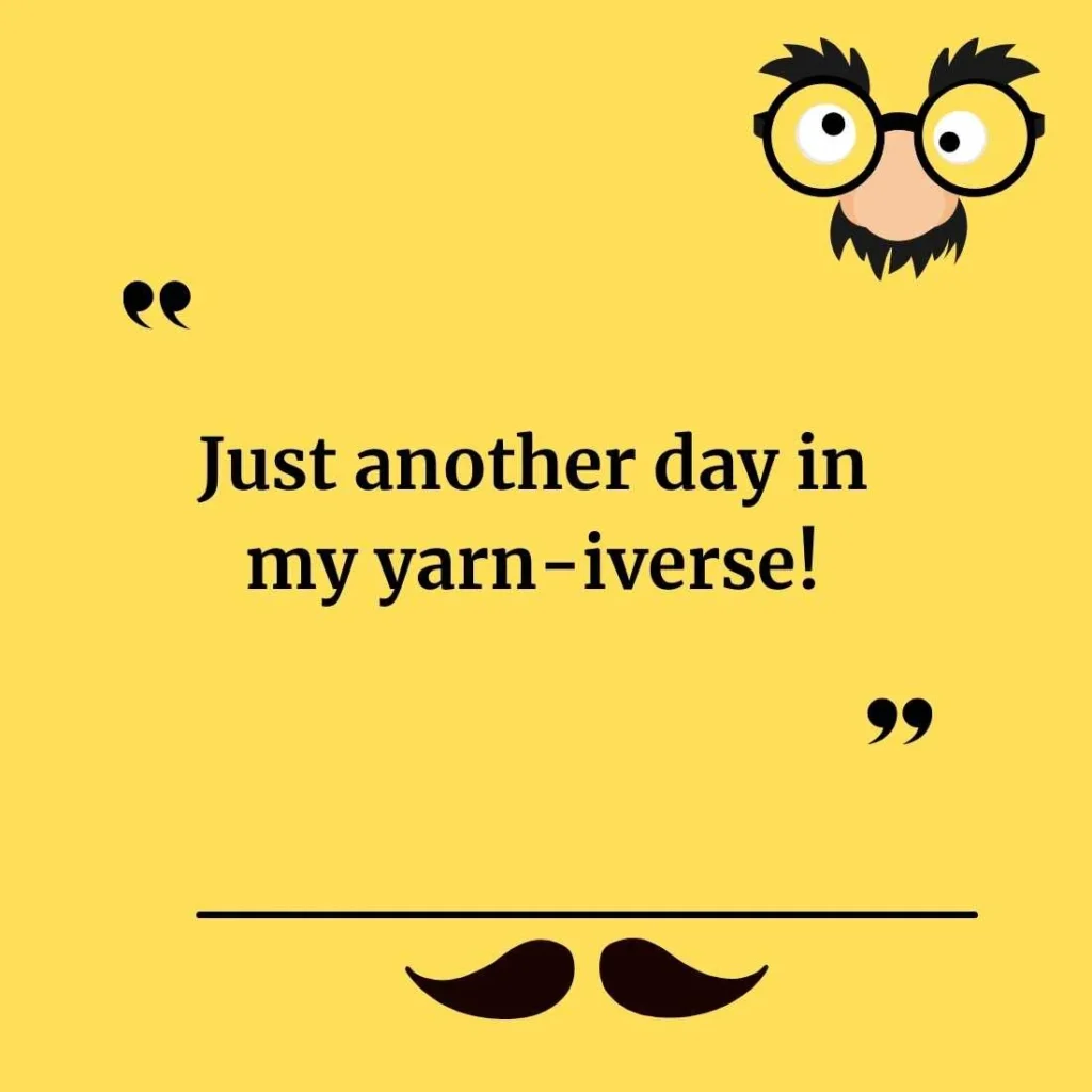 Crochet Puns for Instagram Captions