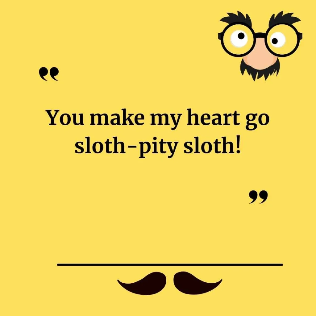 Cute Sloth Puns for Greeting Cards