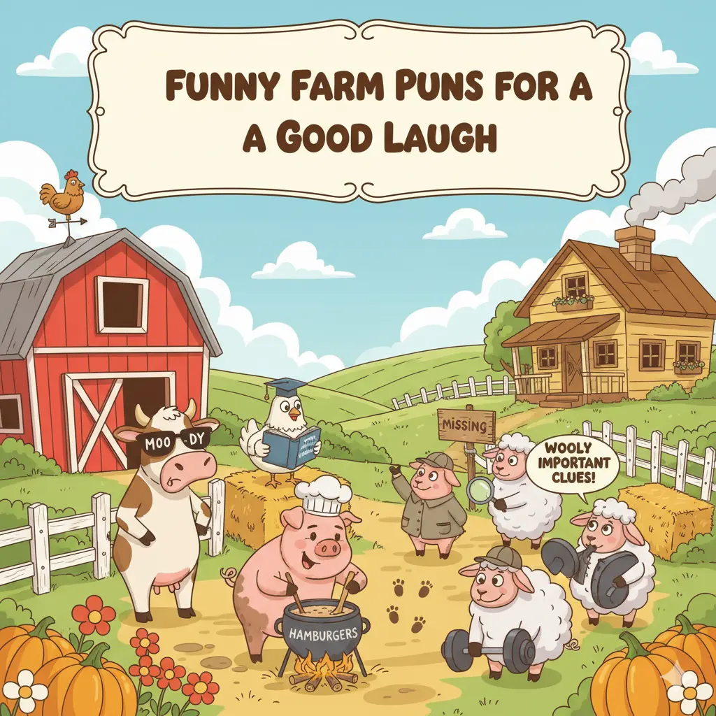 Funny Farm Puns for a Good Laugh