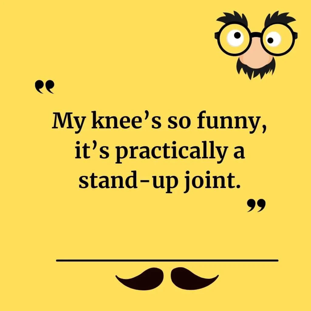 Funny Knee Puns for Jokes