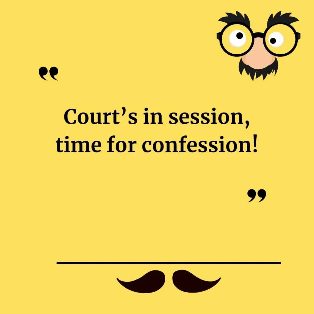 Funny Lawyer Puns for Instagram Captions