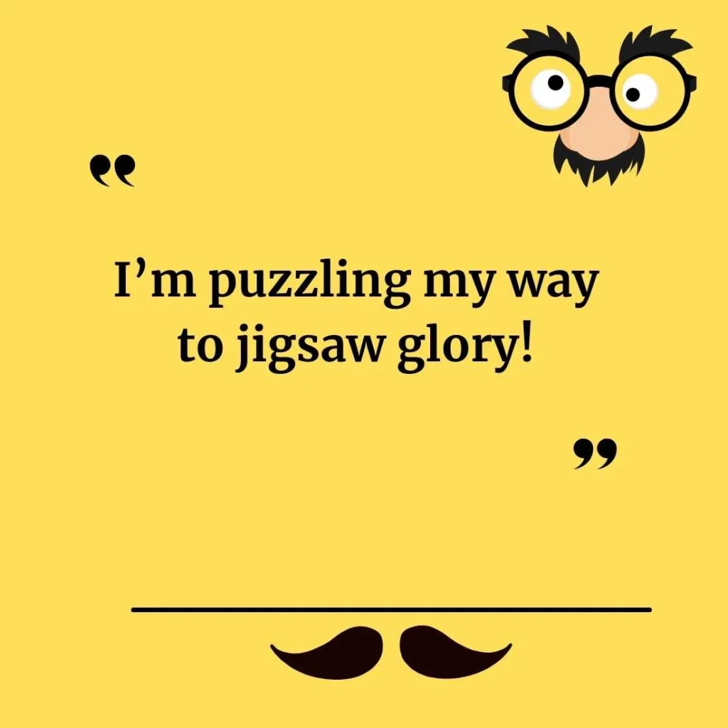 Jigsaw Puzzle Puns