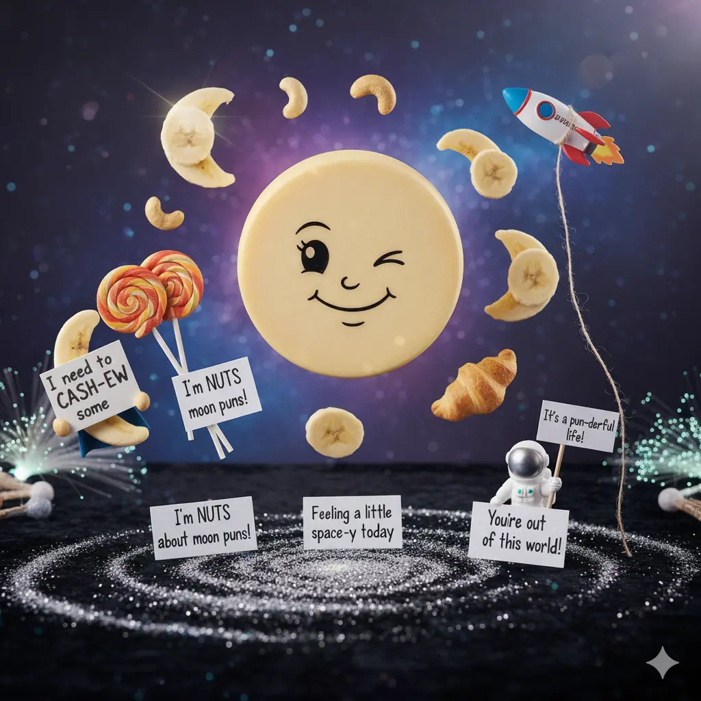 Read more about the article 804 Funny Moon Puns 2025