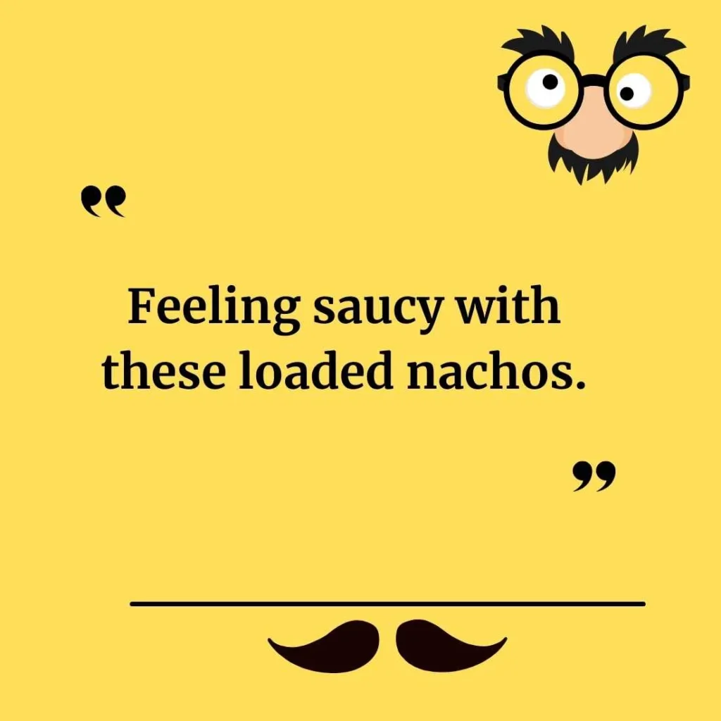 Nacho Puns for Instagram Captions