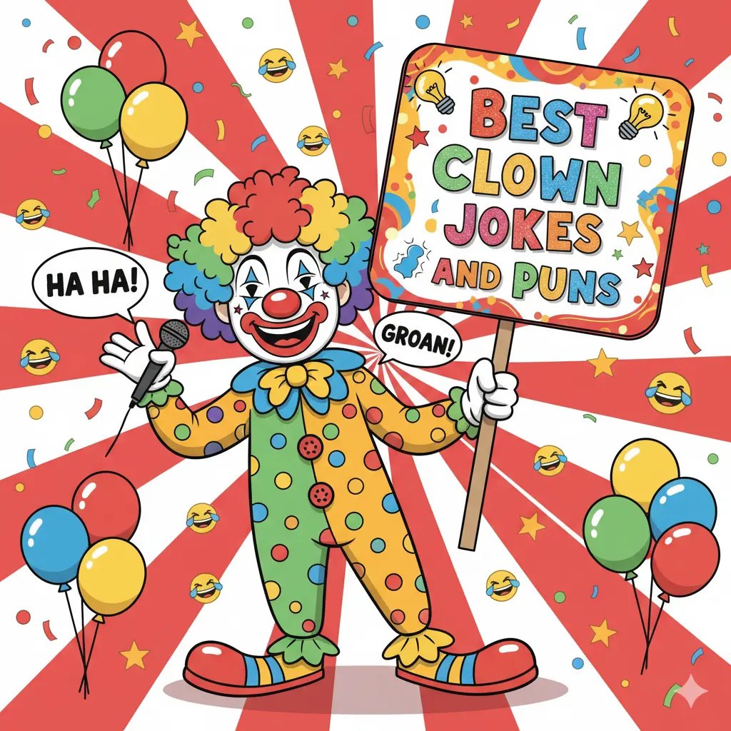 Best Clown Jokes and Puns