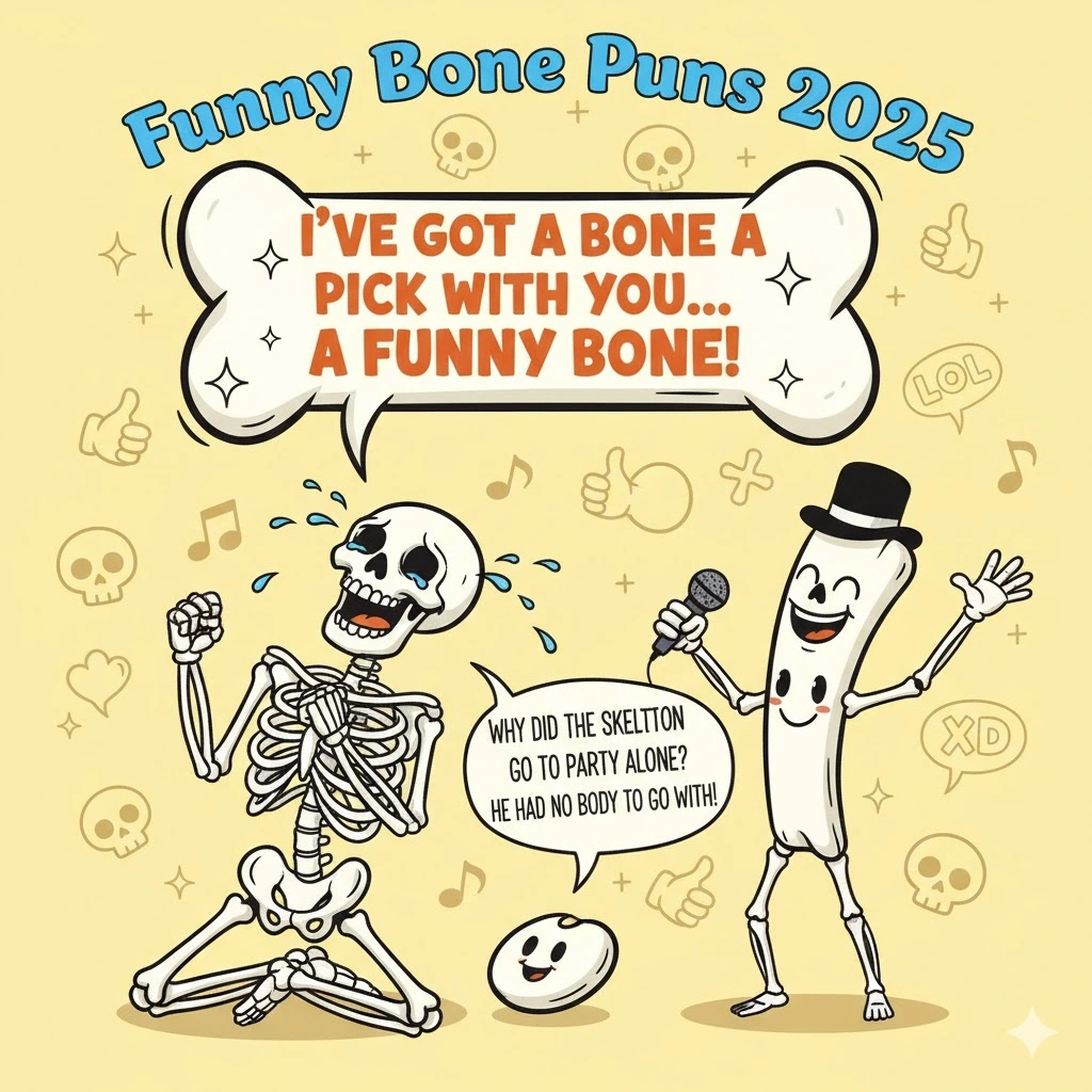 Read more about the article 254 Clever Bone Puns 2025