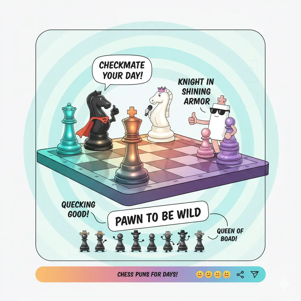 Chess Puns for Instagram Captions