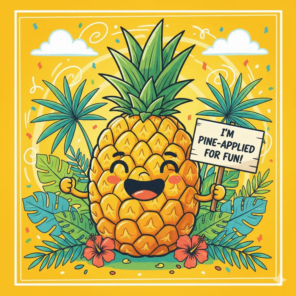 Cute Pineapple Puns