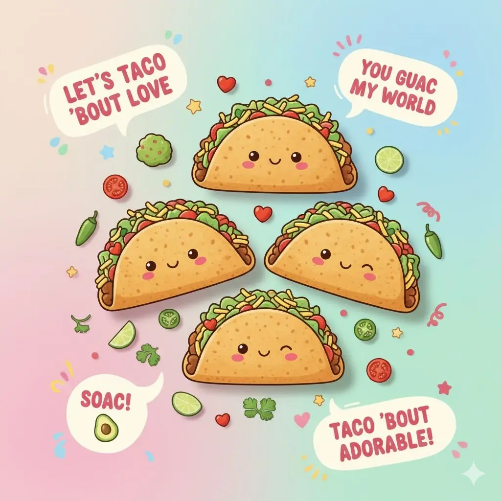 Cute Taco Puns for Instagram Captions