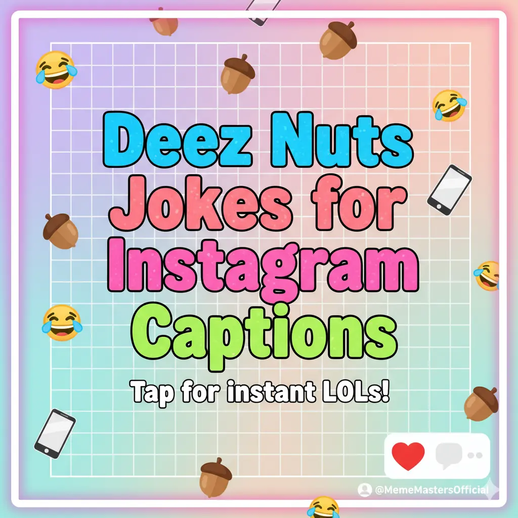 Deez Nuts Jokes for Instagram Captions