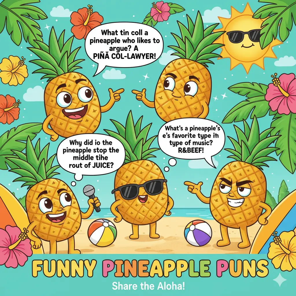 Funny Pineapple Puns