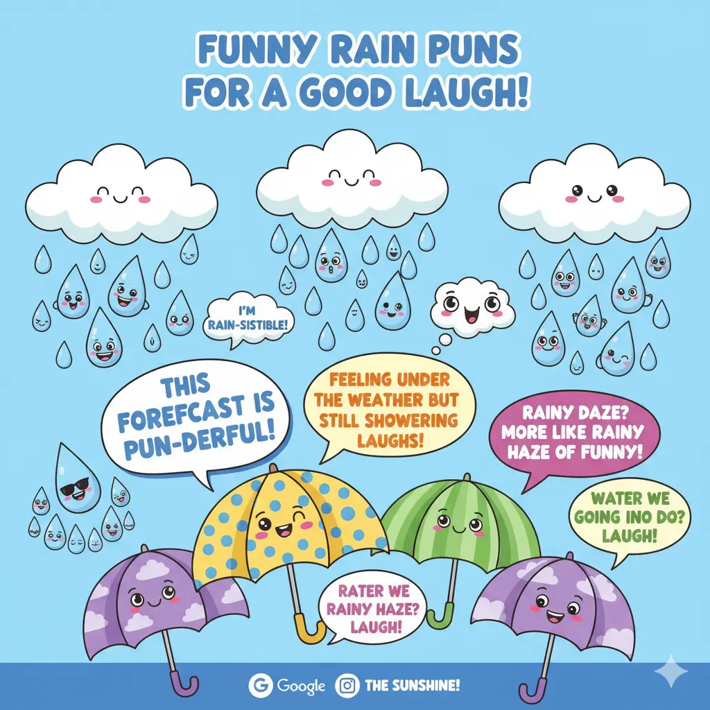 Funny Rain Puns for a Good Laugh