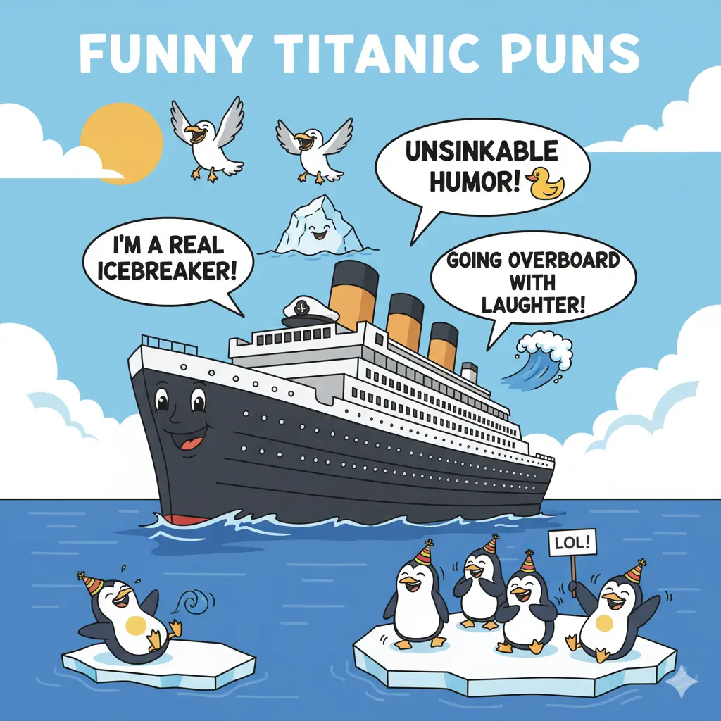 Funny Titanic Puns