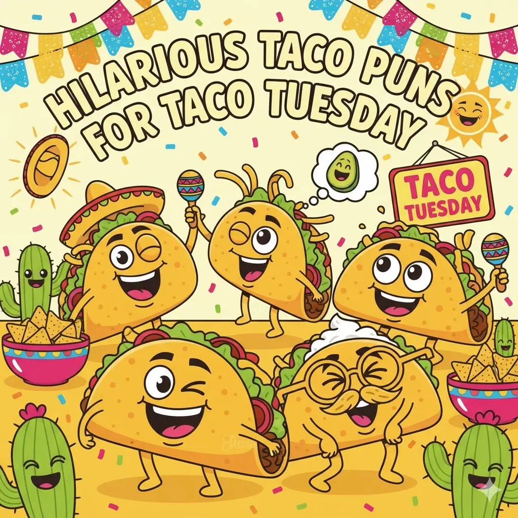 Hilarious Taco Puns for Taco Tuesday