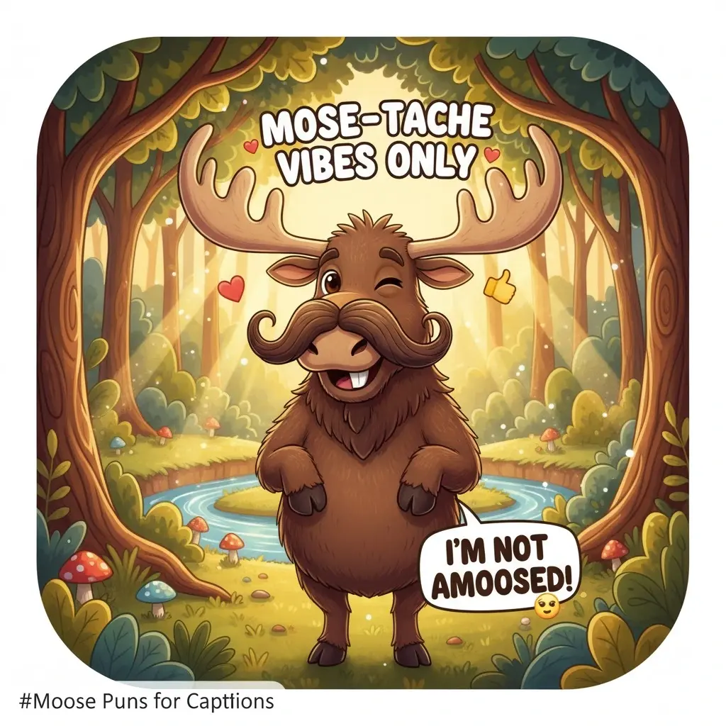 Moose Puns for Captions