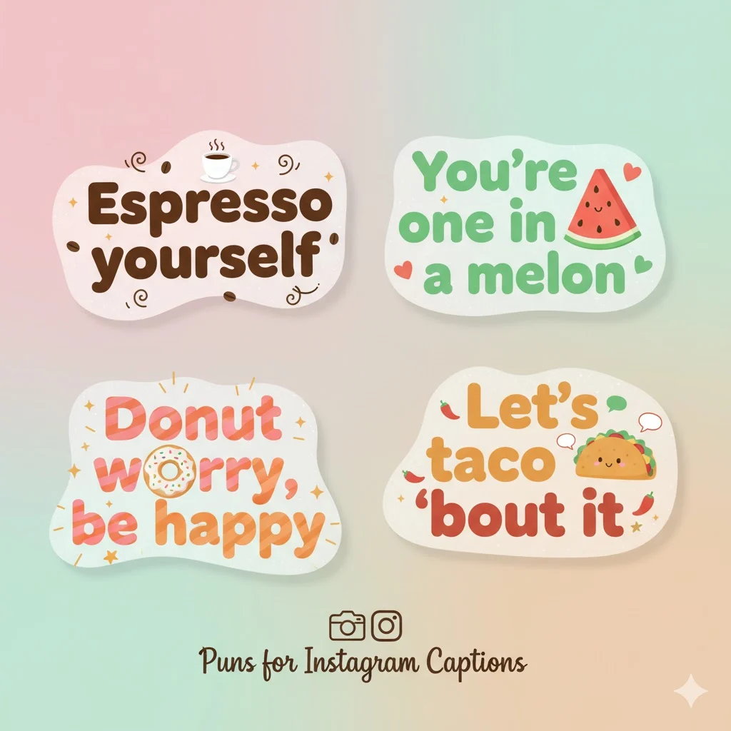 You are currently viewing 278 Trending Puns for Instagram Captions to Boost Engagement 2025