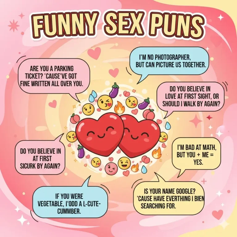 247 Hilarious Sex Puns 2025