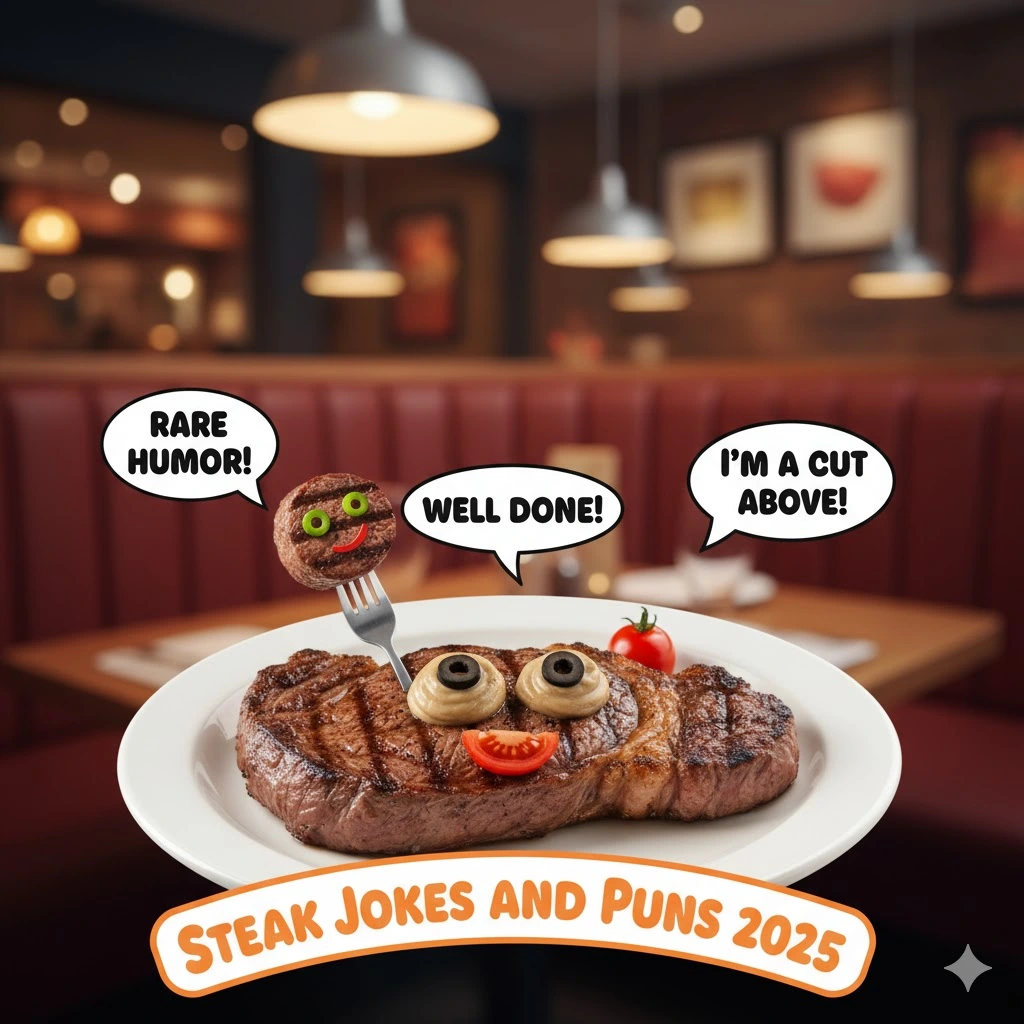 Steak Jokes and Puns