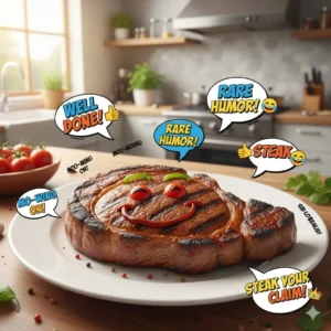 Read more about the article 292 Best Steak Puns 2025