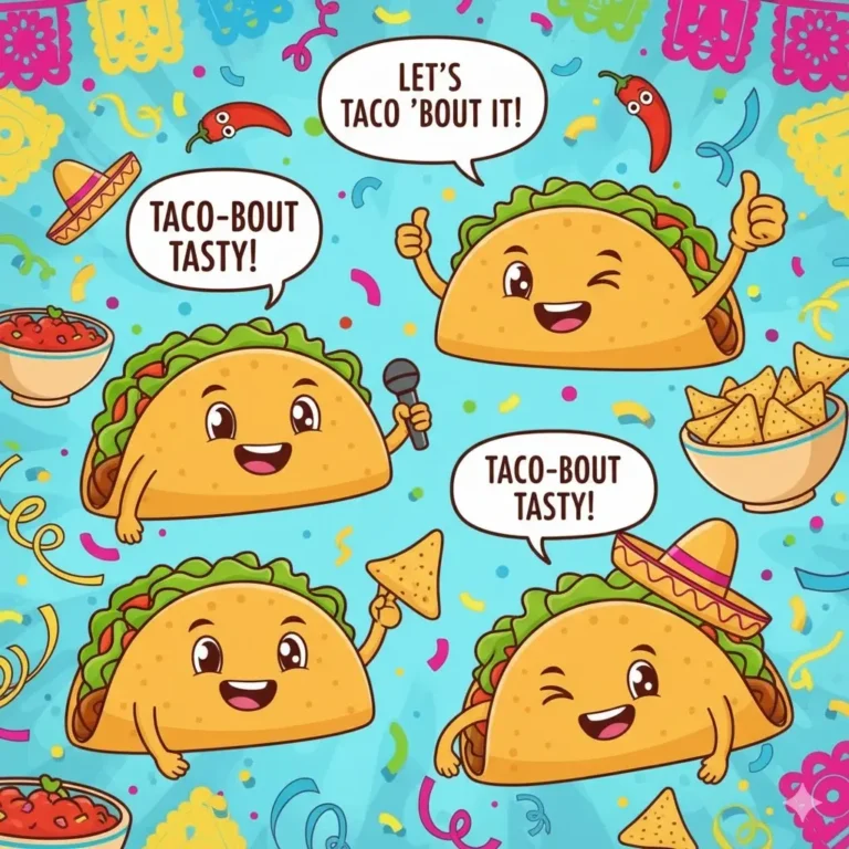259 Best Taco Puns to 2025